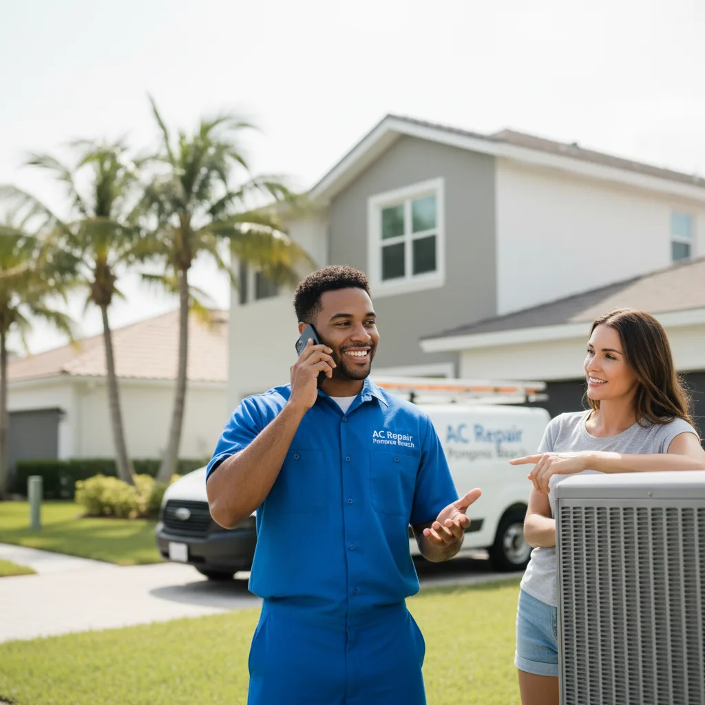 AC Repair Pompano Beach customer support in Orem